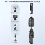 Lenovo Thinkplus H1C 360 Degree Face Recognition Smart AI Tracking Gimbal - Image 7