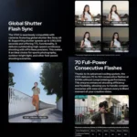 Godox V100 Round Head TTL Flash Speedlite - Image 5