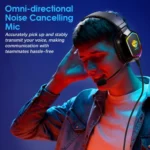 SoulBytes S21 Omni-directional Lightweight Memory Foam Ear Cushions Headset with Mic, Length: About 2m - Image 3