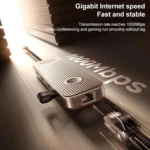 MOMAX DH19L 1-Link 9 in 1 Type-C Multifunctional HUB Adapter Docking Station - Image 10