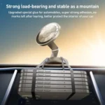 MOMAX CM30 Pac Mount Universal Transparent Magnetic Rotating Car Holder - Image 5