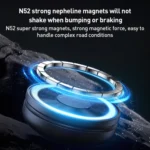 MOMAX CM30 Pac Mount Universal Transparent Magnetic Rotating Car Holder - Image 6