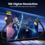 52Gbps 16K 30Hz DisplayPort Extension Adapter Cable, Length: 1.2m - Image 5