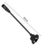 XLR 5 Pin Female to RJ45 Female Audio Cable, Length: 30cm - Image 3