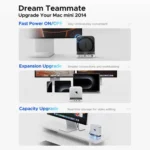 ORICO VSP10 Mini Dock Desktop Storage Expansion Multi-function Holder for Mac Mini 2024 - Image 7