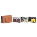 Full Body Leather Camera Case Bag with Strap - Image 3