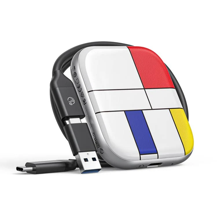 ORICO-H5 2.5 inch Mondrian-Inspired Portable Type-C External SSD