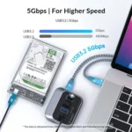 ORICO M3U3-4A 4 in 1 Type-C to USB 3.2 Docking Hub - Image 8