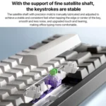 Xiaomi Mechanical Keyboard MK71 Pro Wired / 2.4G / Bluetooth Triple Mode Gaming Keyboard - Image 6