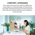 Logitech M550 Bluetooth 2.4G Wireless Dual Mode Silent Mouse - Image 4