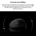 Logitech G Pro X SUPERLIGHT 2 DEX Wireless Gaming Mouse - Image 4