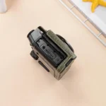 Buffalo Texture PU Leather Camera Half Case Base with Shoulder Strap - Image 6