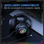 ONIKUMA X80 Abyssal Mirror Effect Game Headphones - Image 5