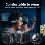 ONIKUMA X36 Abyss Lamp Effect 40mm Custom Drive Unit Game Headphones - Image 5