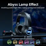 ONIKUMA X36 Abyss Lamp Effect 40mm Custom Drive Unit Game Headphones - Image 6