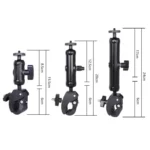 Universal Action Camera Bicycle Handlebar Clamp - Image 2