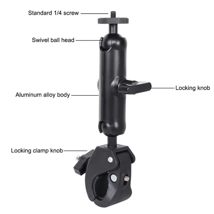 EDA0079227_B2.webp Universal Action Camera Bicycle Handlebar Clamp - Image 3