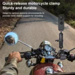 Universal Action Camera Bicycle Handlebar Clamp - Image 8