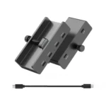 HCL-4C-Pro Aluminum Alloy 4-port Type-C3.1 Clamp Hub