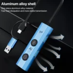 YCE V295B 5 in 1 USB3.0 / Type-C HUB Adapter AI Docking Station - Image 10