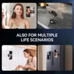 JOYROOM JR-ZS501 Mechanical Suction Cup MagSafe Magnetic Car Phone Holder - Image 7