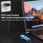 YCE V297A 7 in 1 USB-C / Type-C HUB Adapter AI Docking Station Support 8K Output - Image 9