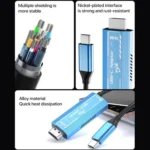 YCE-V286 Type-C to PD3.0 and HDMI 8K Adapter Cable - Image 9