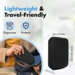 Mobile Hard Drive Data Cable Storage Bag Portable EVA Storage Box - Image 3