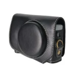 Retro Pull Up Leather Full Body Camera Case Bag with Strap - Image 2