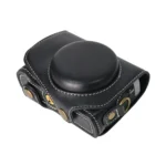 Retro Pull Up Leather Full Body Camera Case Bag with Strap - Image 5