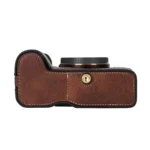Litchi Texture PU Leather Camera Half Case Base - Image 5