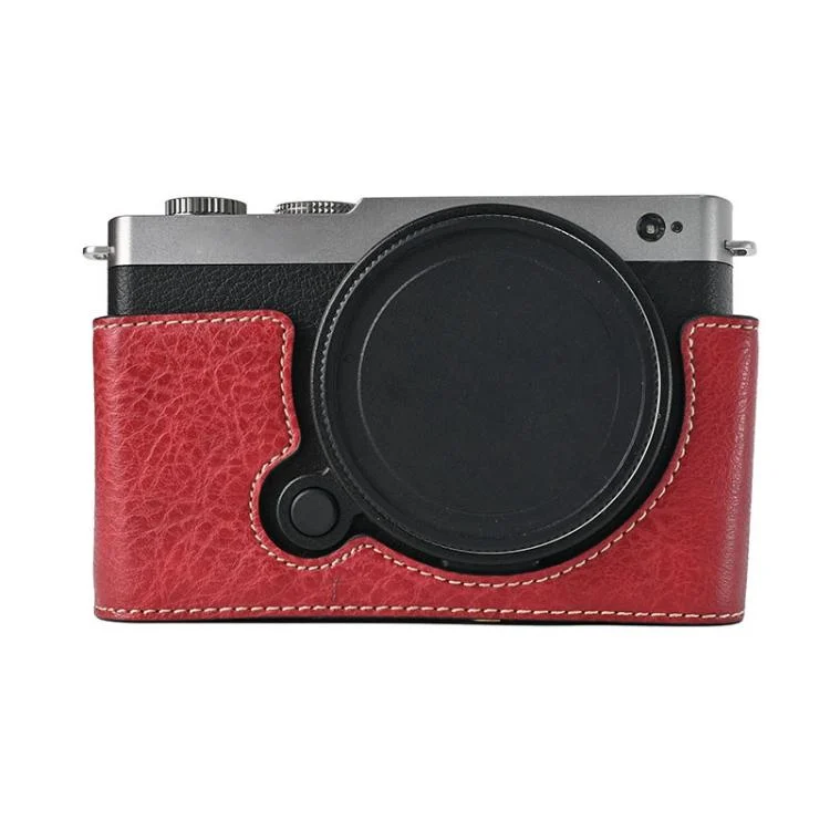 Litchi Texture PU Leather Camera Half Case Base