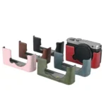 Litchi Texture PU Leather Camera Half Case Base - Image 2