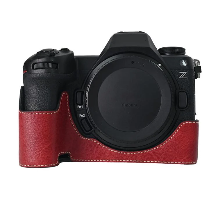 Litchi Texture PU Leather Camera Half Case Base