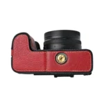 Litchi Texture PU Leather Camera Half Case Base - Image 5