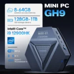 GXMO GH9 Windows 11 Mini PC, Intel Core i9 12900HK Processor - Image 3