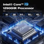 GXMO GH9 Windows 11 Mini PC, Intel Core i9 12900HK Processor - Image 4