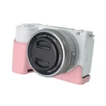 Litchi Texture PU Leather Camera Half Case Base - Image 3