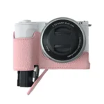Litchi Texture PU Leather Camera Half Case Base - Image 6