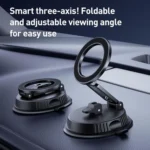 Car MagSafe Magnetic Vacuum Suction Cup Phone Holder - Image 2