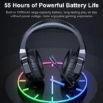 ONIKUMA B15 Tri-mode Bluetooth, 2.4G, Wired E-sports Game Headset - Image 5