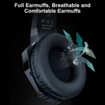 ONIKUMA B15 Tri-mode Bluetooth, 2.4G, Wired E-sports Game Headset - Image 7