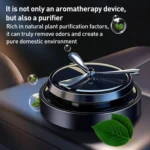 Car Solar Rotating Aromatherapy Base - Image 2