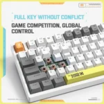 ONIKUMA G58 82-Keys Hot-Swappable Mechanical Gaming Keyboard - Image 5