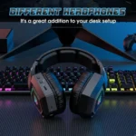 ONIKUMA GT806 Tri-mode Bluetooth 2.4G Wired E-sports Game Headset - Image 6