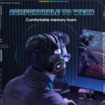 ONIKUMA GT806 Tri-mode Bluetooth 2.4G Wired E-sports Game Headset - Image 8