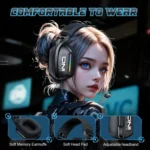 ONIKUMA GT808 Tri-mode Bluetooth 2.4G Wired E-sports Game Headset - Image 7
