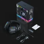 ONIKUMA GT808 Tri-mode Bluetooth 2.4G Wired E-sports Game Headset - Image 9