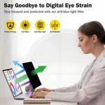 2pcs 9H Anti-peeping Explosion-proof Tempered Glass Film - Image 6
