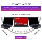 2pcs 9H Anti-peeping Explosion-proof Tempered Glass Film - Image 4
